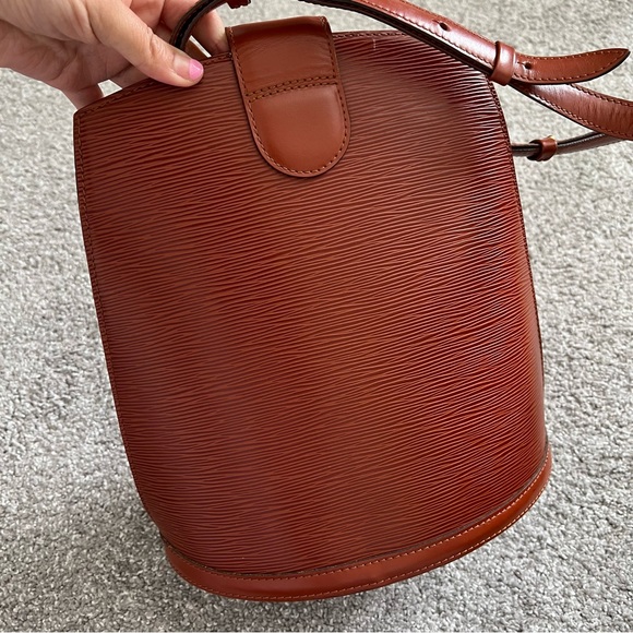 LV bag Louis Vuitton vintage bucket bag Authentic LV shoulder bag - Picture 8 of 16